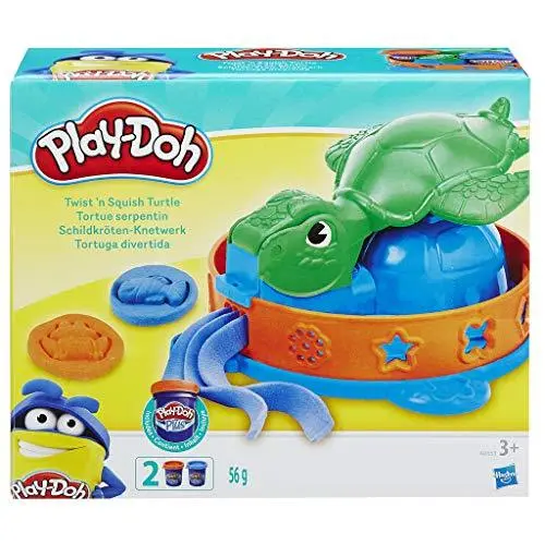 Play Doh Tartaruga da Strizzare con Vasetti