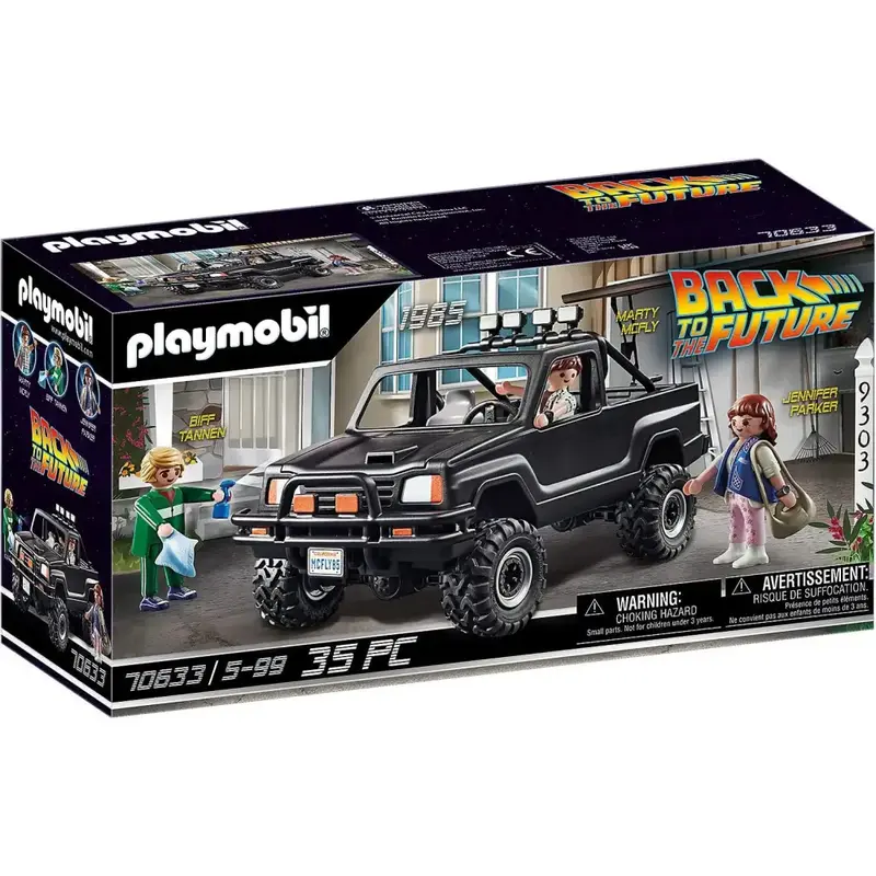 PLAYMOBIL 70633 Back to The Future Pick-up di Marty McFly