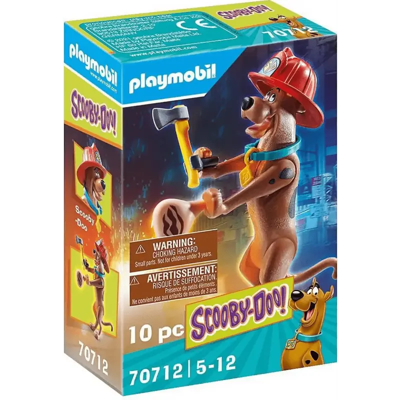 Playmobil 70712 Scooby-Doo! Vigile del Fuoco
