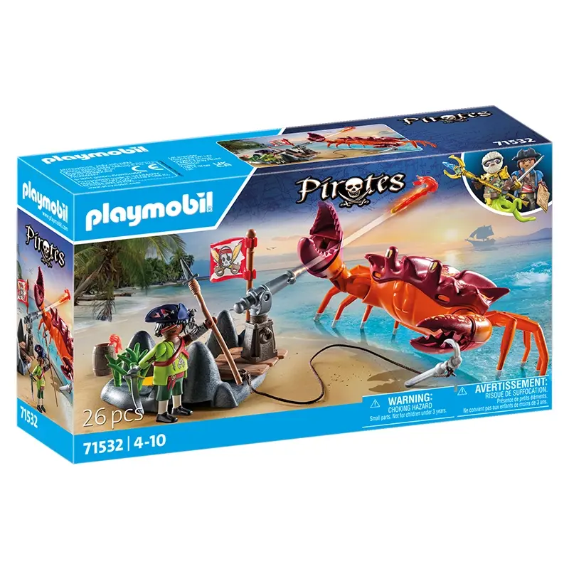 Playmobil 71532 Pirata E Mostro Marino 4-10 anni