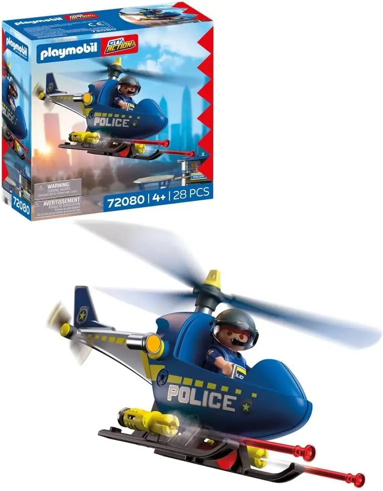 Playmobil 72080 Elicottero Della Polizia