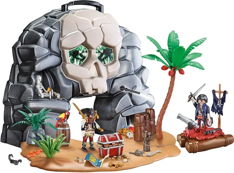 Playmobil Isola Del Teschio Dei Pirati - 70113