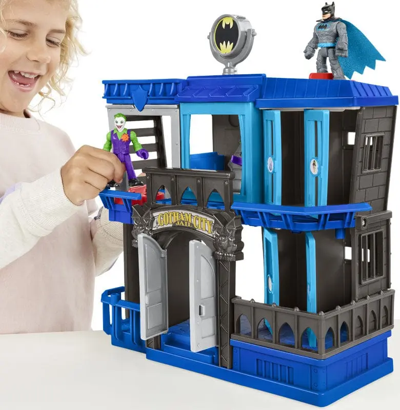 Playset Prigione di Gotham City con Personaggi di Batman e Joker