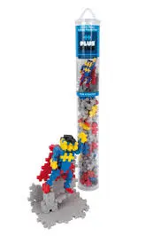 PLUS PLUS TUBO SUPER HERO 100PZ