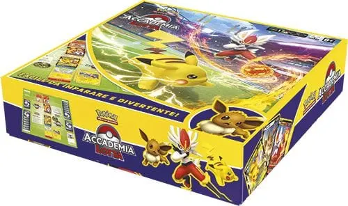 Pokemon Accademia Lotta serie 2, Set 3 Mazzi di Carte in Italiano