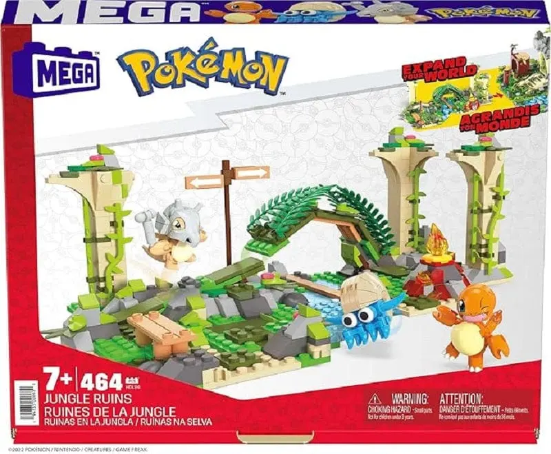 Pokemon Adventure Mega-Bloks Rovine Abbandonate nella Giungla