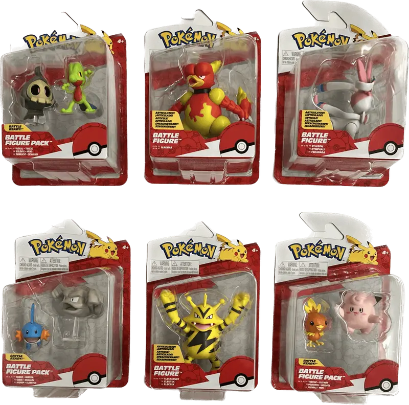 Pokémon Battle Figures
