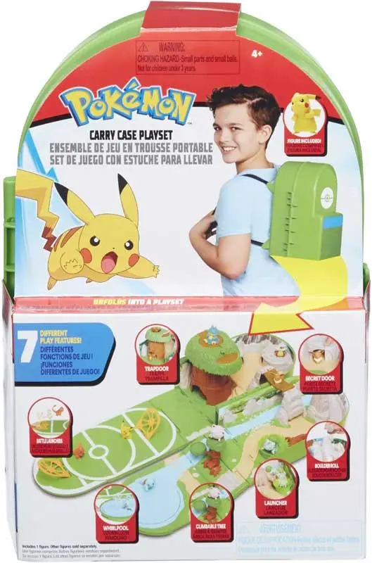 Pokemon Carry Case | Playset Zaino di Ash