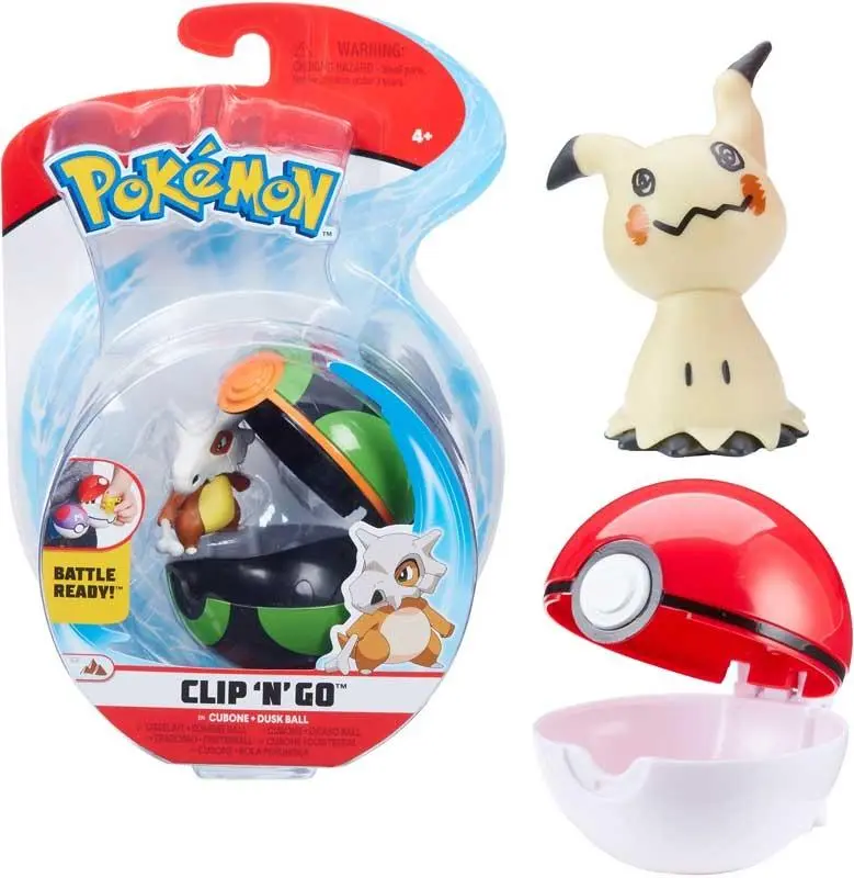 Pokemon Clip n Go | Pokeball Cubone con Sfera