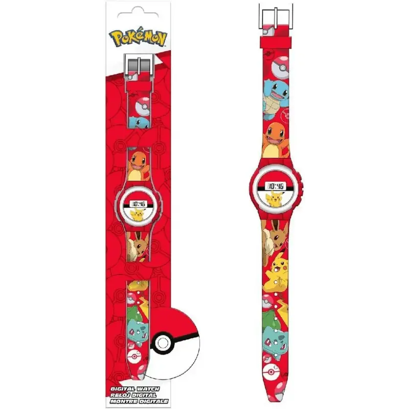 Pokemon Orologio Interattivo Digitale E-Watch