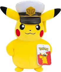 Pokemon Peluche Capitan Pikachu 20 Cm