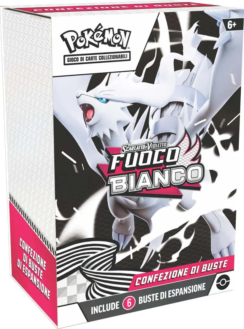 Pokémon - Scarlatto e Violetto Fuoco Bianco Bundle da 6 Buste