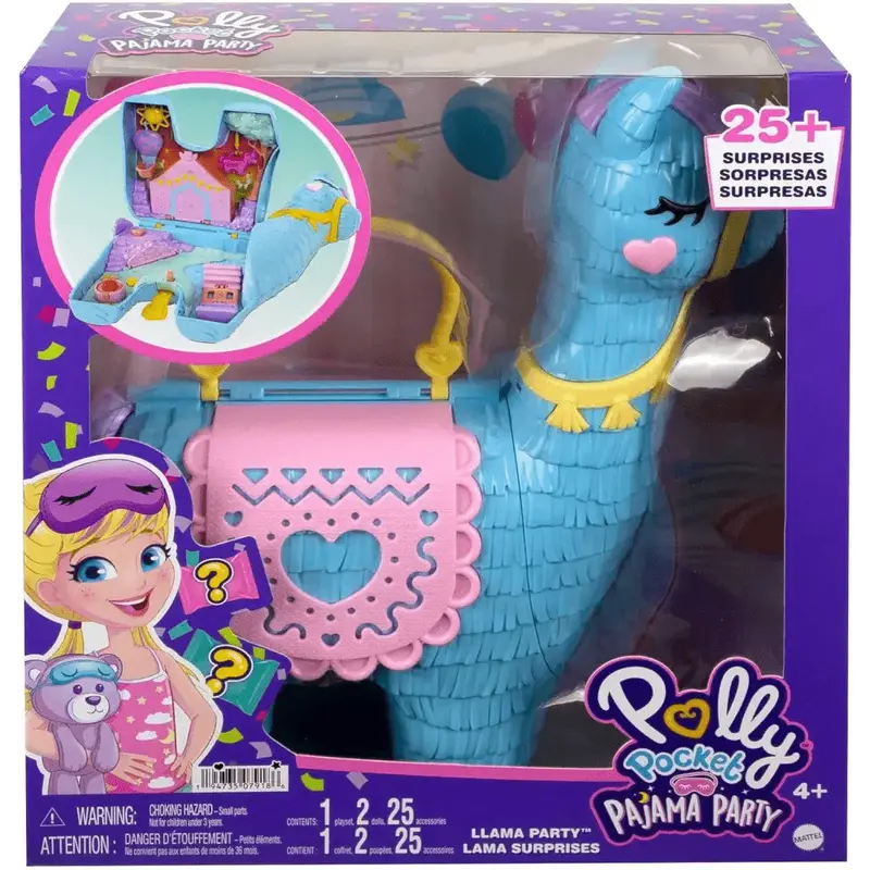 Polly Pocket cofanetto Lama Pigiama Party
