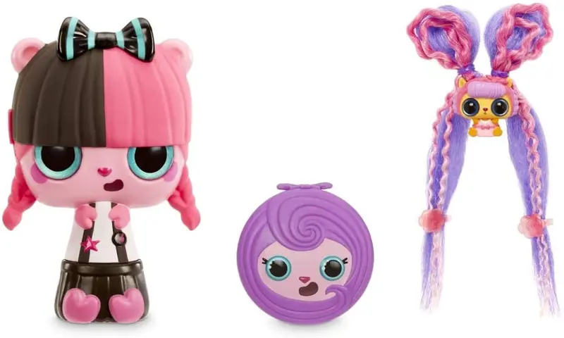 Pop Hair Surprise Bambole 3in1