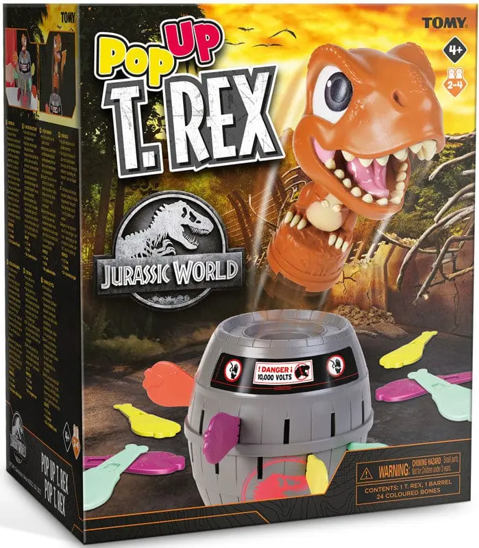 Pop Up T-Rex, Gioco da Tavolo per Bambini - Tomy