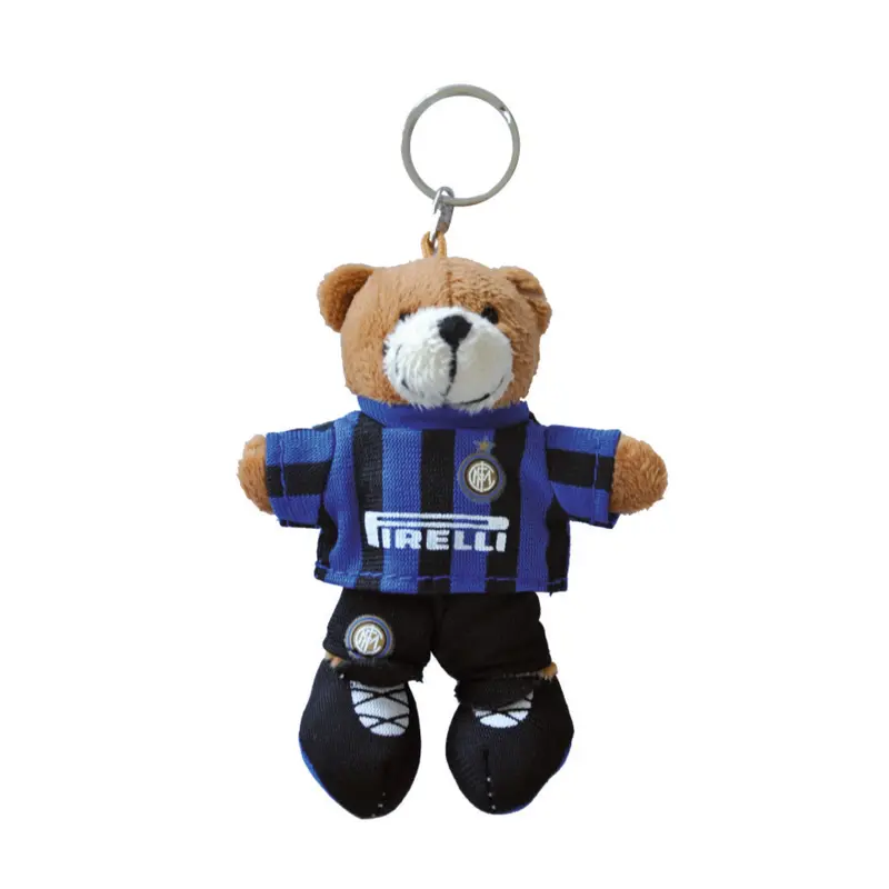 Portachiavi Orso Maglia Strisce inter