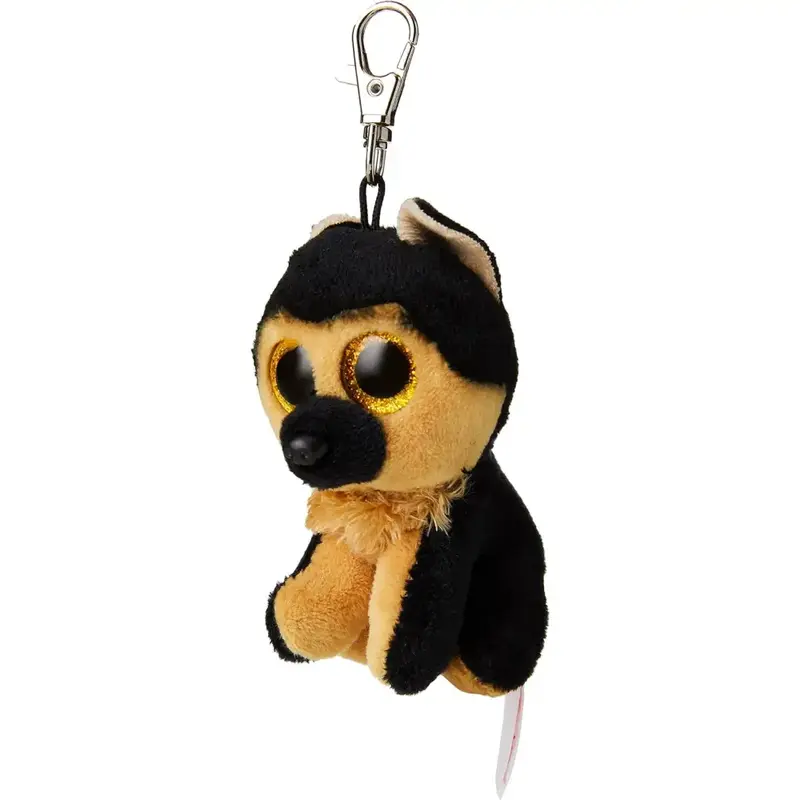 Portachiavi peluche Beanie Boos Clips Cane Pastore Tedesco Spirit