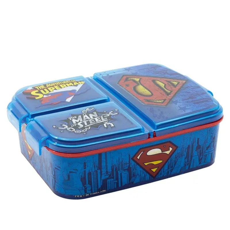 Portamerenda Superman ideale per la Scuola e il Tempo Libero