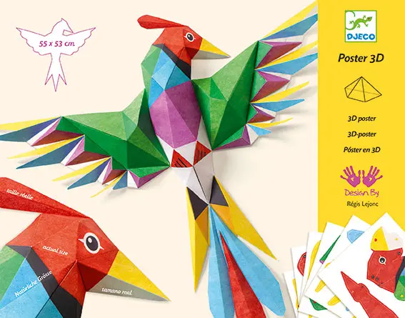 Poster 3D Djeco - Amazzonia