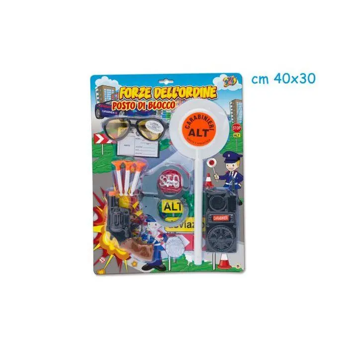 Posto Di Blocco Set Agente