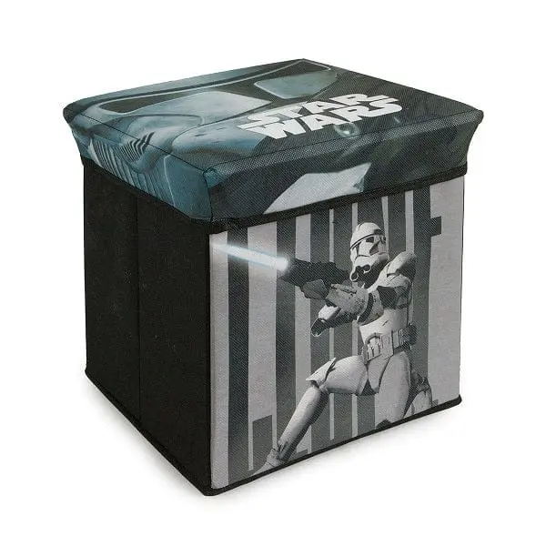 Pouf Contenitore Star Wars Disney - Porta giochi Salvaspazio