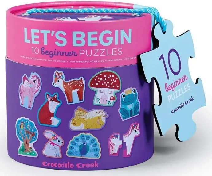 Primi puzzle 2 pz - Animali fatati