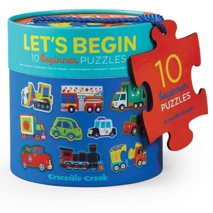 Primi puzzle 2 pz - Veicoli