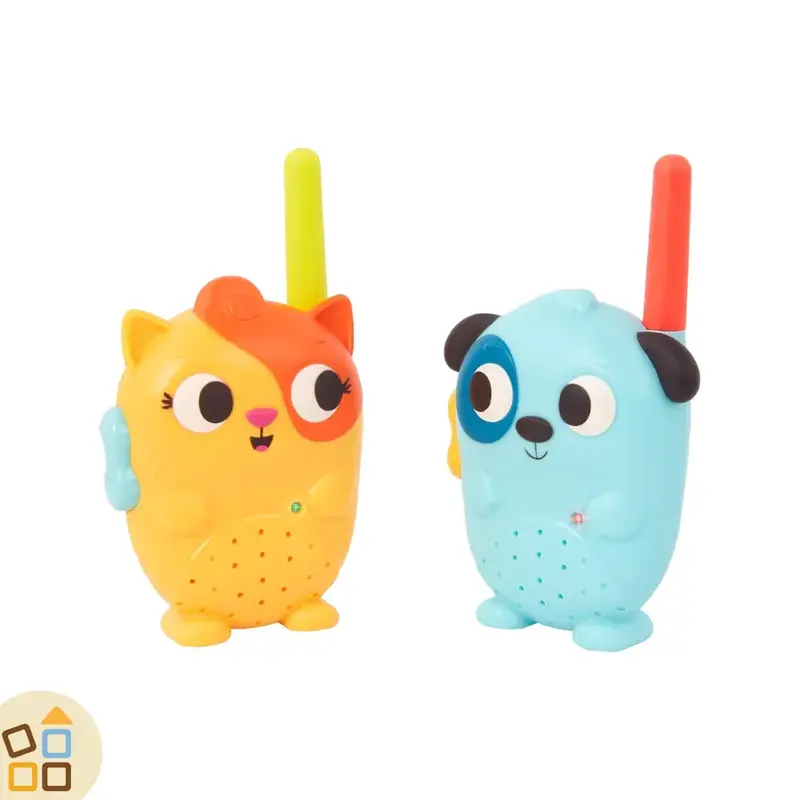 PRIMI WALKIE-TALKIE ANIMALI, CANE GATTO