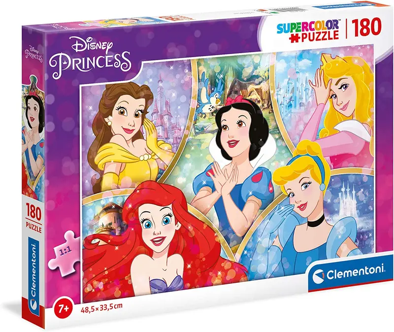 Princess Puzzle 180 Pezzi Clementoni