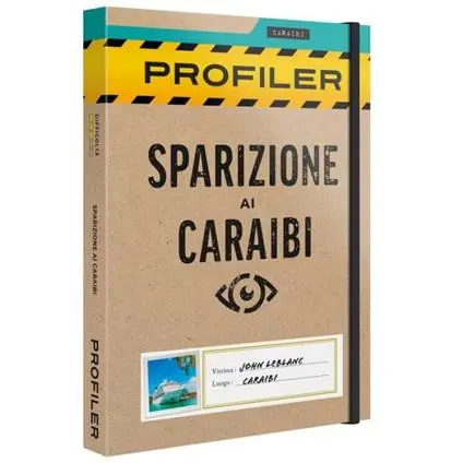Profiler. Sparizione ai Caraibi. Gioco da tavolo