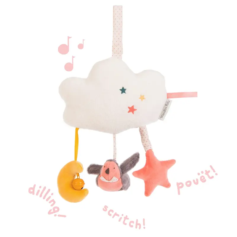 Pupazzo Carillon Nuvola Musicale - Moulin Roty - Art. 664057