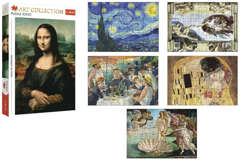 PUZZLE 1000PZ 6ASS COLLEZIONE ARTE