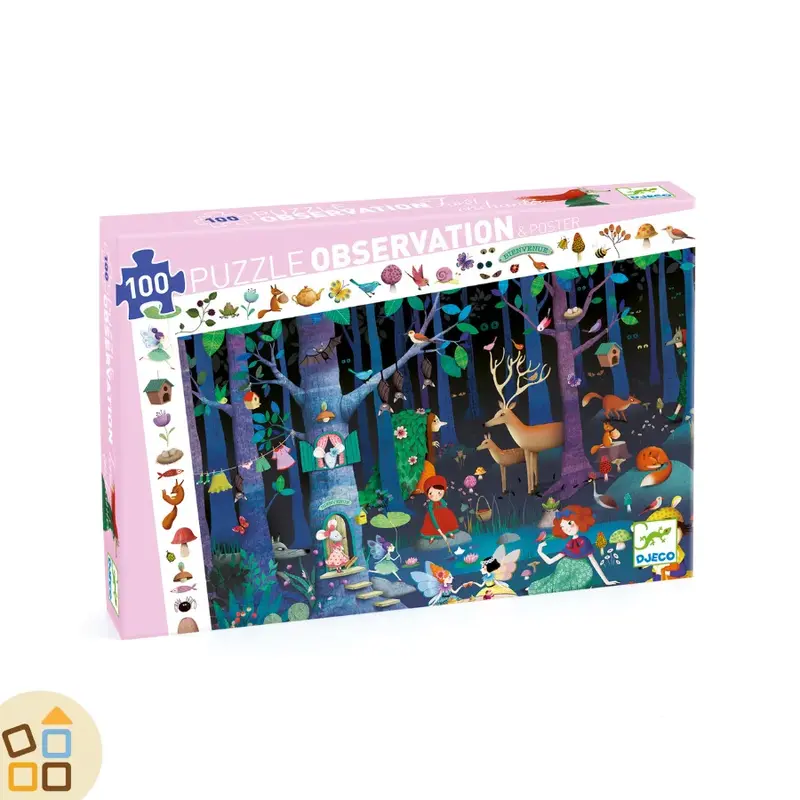 PUZZLE 100PZ OBSERVATION, FORESTA