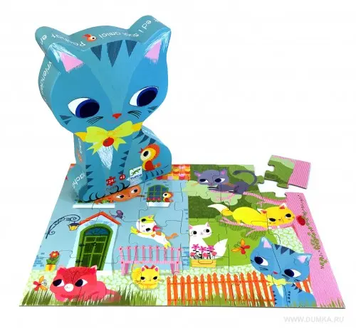 PUZZLE 24PZ, GATTINI