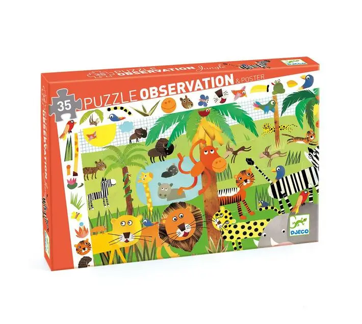 PUZZLE 35 PZ OBSERVATION, GIUNGLA