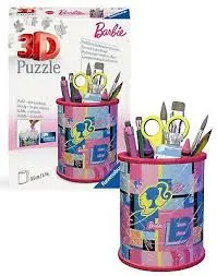 Puzzle 3D Portapenne Barbie