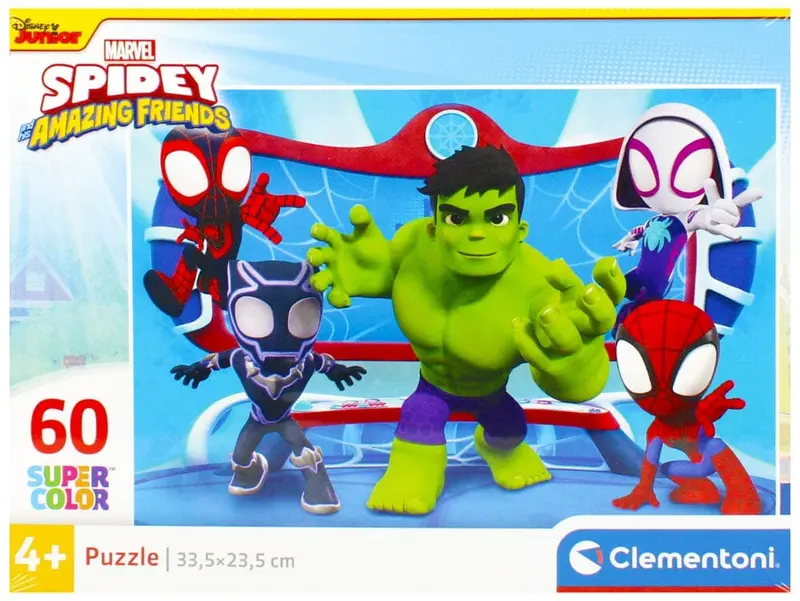 Puzzle 60 Pezzi Spidey & Friends