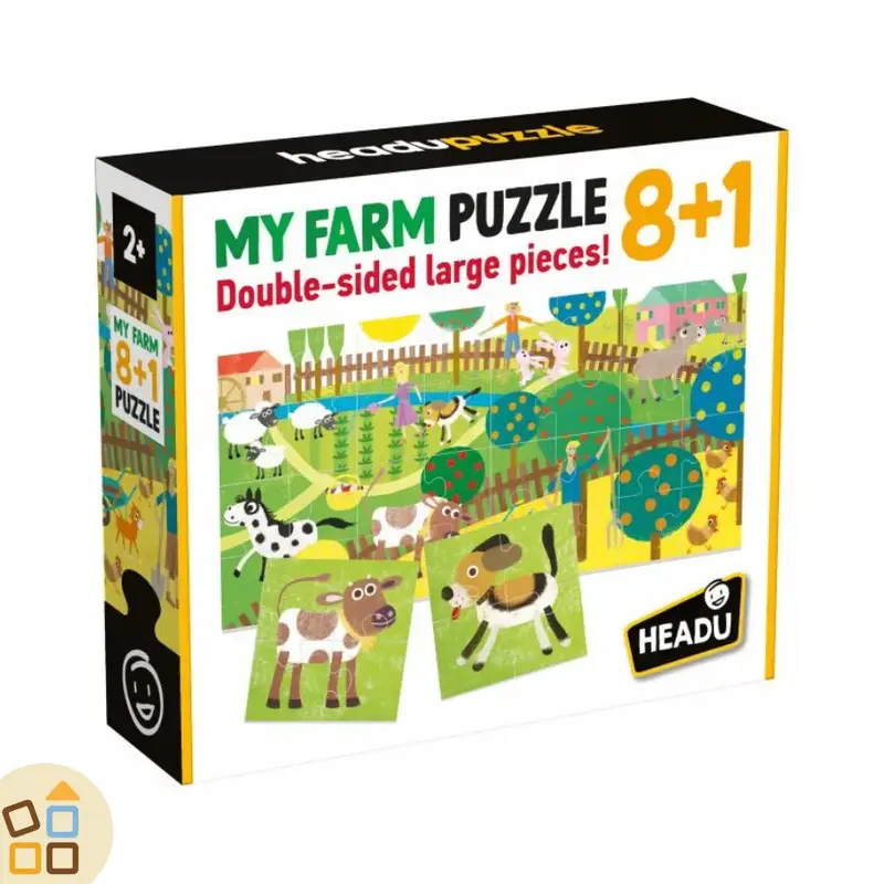 PUZZLE 8 IN 1 FATTORIA