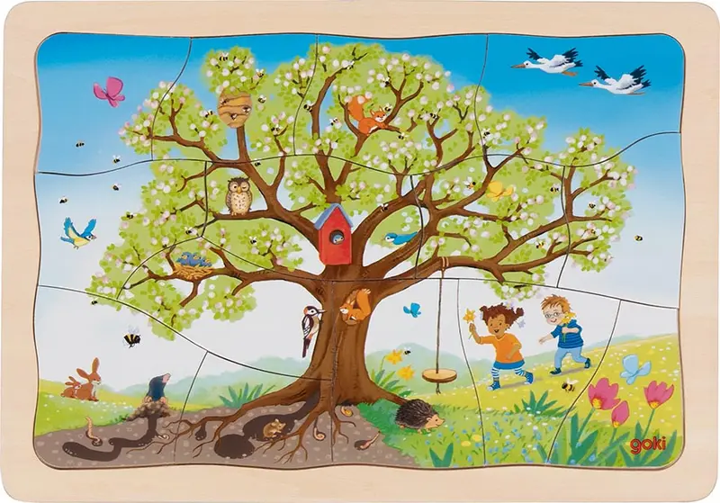 Puzzle a Strati Quattro Stagioni – Goki
