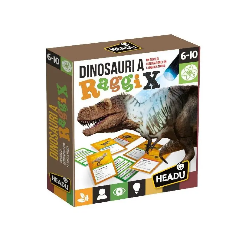 PUZZLE DINOSAURI A RAGGI X 6-10