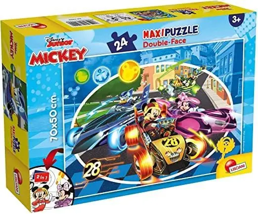 Puzzle Disney con Tessere Grandi | Lisciani Puzzle DF Maxi Colorabile
