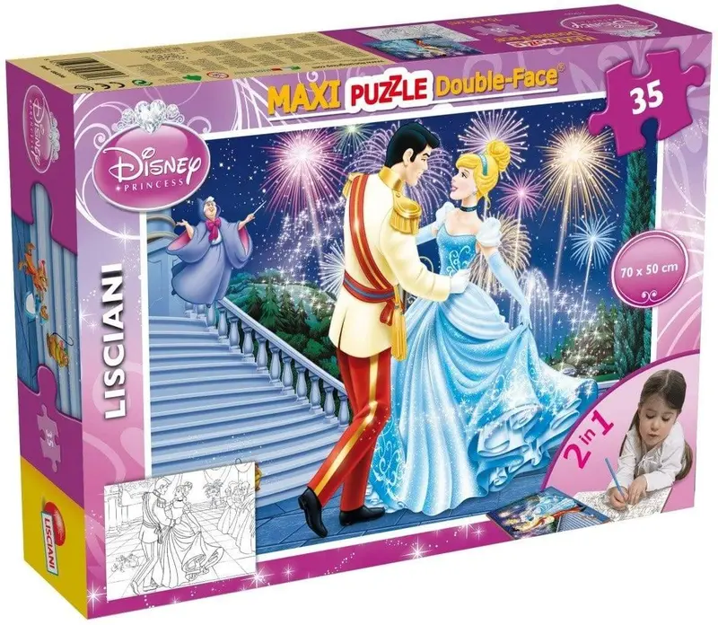 Puzzle Disney Maxi 35 Tessere 2in1