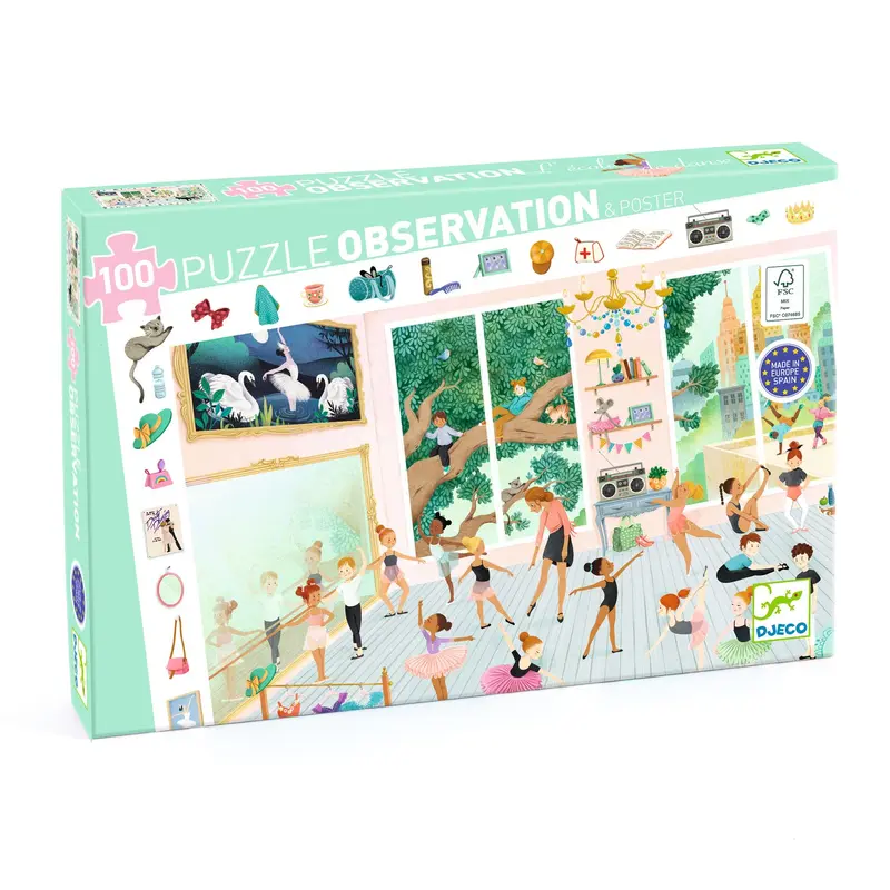 Puzzle d'Osservazione Scuola di Danza Djeco