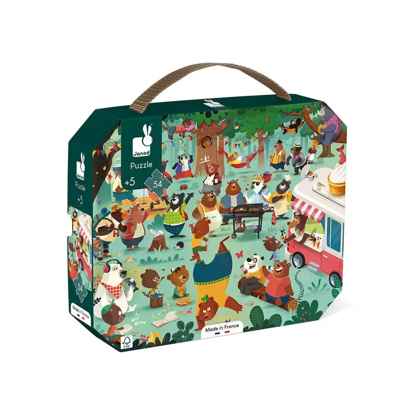 Puzzle Famiglia Orsi 54 pezzi Janod
