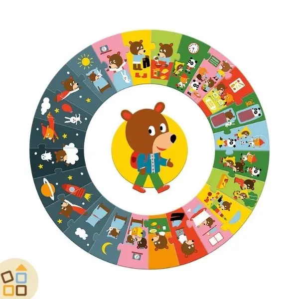 PUZZLE GIGANTE 24PZ, LA GIORNATA