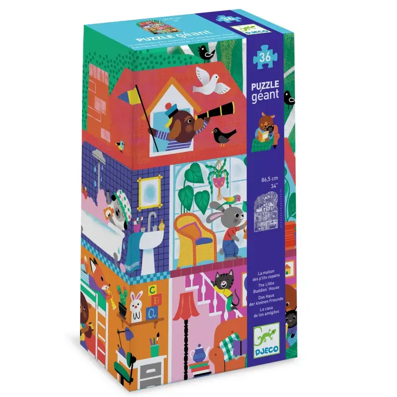Puzzle Gigante La Casa dei Piccoli Amici Djeco