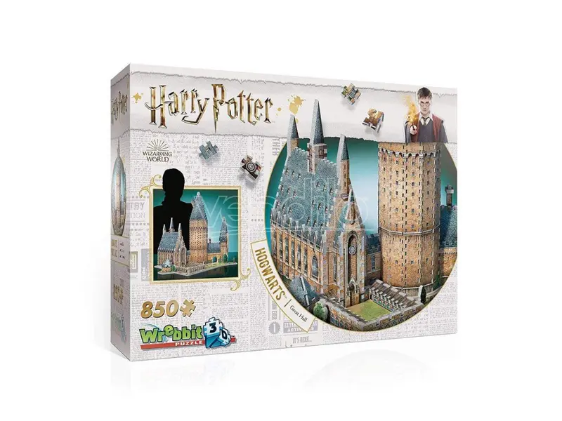 Puzzle Harry Potter Great Hall 3D