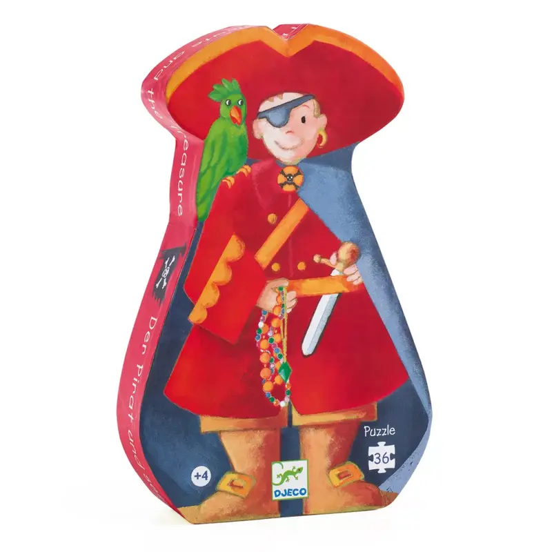 Puzzle Il Pirata e il Suo Tesoro Djeco