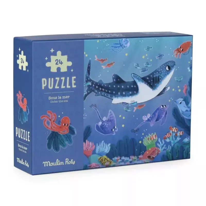 Puzzle In Fondo al Mare Moulin Roty 24 Pz.