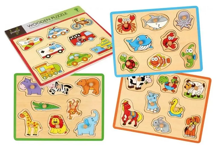 Puzzle in legno con Pomelli - Jouéco - Art. 80002
